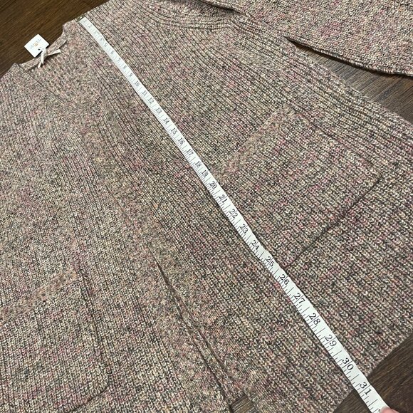 NWT Marine Layer Cabin Cardigan Sweater Women's Sz XL Warm Multi Heather - Picture 7 of 9